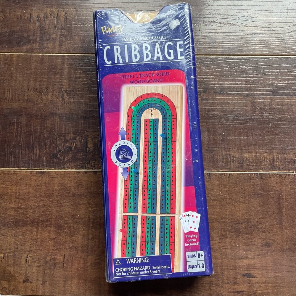 Brand New Cribbage Board Game